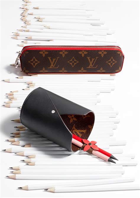 lv pencil case|louis vuitton pen holder.